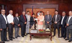 प्रधानमन्त्री दैवी प्रकोप राहत कोषमा साल्ट ट्रेडिङ कर्पोरेसन लिमिटेडद्वारा रु ६० लाख हस्तान्तरण