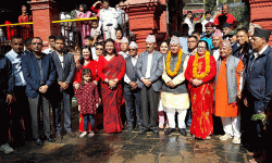 काठमाडौं मकवानपुरको सडक छिटो पुन: निर्माण गरी निर्वाध यातायात सञ्चालन हुनुपर्छ : राष्ट्रपति