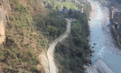 बेनी–मालढुंगा सडक : ठेक्का अवधि सकिँदा दुई तिहाइ मात्र प्रगति