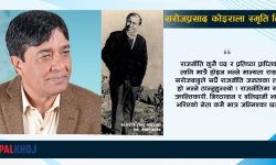 सन्दर्भः सहिद सरोजप्रसाद कोइराला स्मृति दिवस- सहिद ‘सरोज बाबु’को प्रजातान्त्रिक सपना