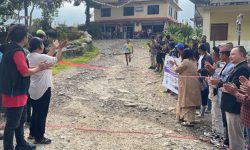 पाँचपोखरी महिला ट्रेल रेसमा निर्मला प्रथम