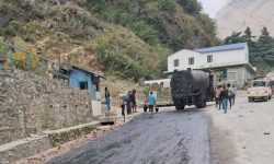 कालीगण्डकी करिडोर : म्याग्दीको दाना खण्डमा धमाधम कालोपत्र हुँदै