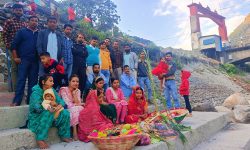 हिमाली जिल्लामा पनि छठ पर्व मनाइयो