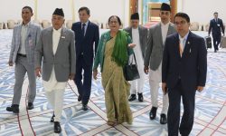 राष्ट्रपति पौडेल दोहाबाट नेपालका लागि प्रस्थान