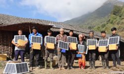 रेडपाण्डा संरक्षणमा सघाउन किसानलाई सोलार प्यानल