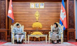 सभामुख घिमिरेले गरे कम्बोडियन समकक्षीसँग भेट