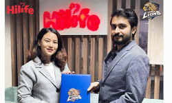 हाइलाइफ एग्रो एन्ड फुड्सले लुम्बिनी लायन्स क्रिकेट टोलीलाई प्रायोजन गर्ने