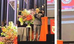 आइएफआरसी महासचिव चापागाईँले गरे ‘सिड्नी शान्ति पुरस्कार’ ग्रहण