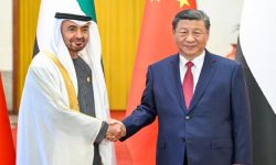 चिनियाँ राष्ट्रपति सी र युएईका राष्ट्रपति मोहम्मद बीच बधाई तथा शुभकामना आदान–प्रदान
