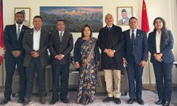 परराष्ट्रमन्त्री डा राणा छन्दुस्थित महावाणिज्यदूतावासमा