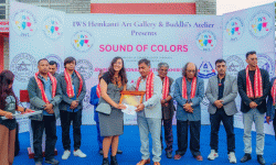 पोखरामा रङहरूको ध्वनि नामक अन्तर्राष्ट्रिय कला कार्यक्रम