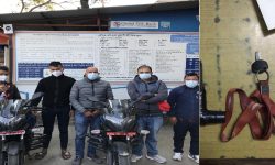 मोटरसाइकल चोरीमा संलग्न पाँच जना ट्राफिक प्रहरीको नियन्त्रणमा