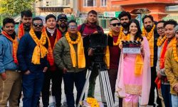 चलचित्र ‘डोरी’ को मुहूर्त सम्पन्न, आइतबारदेखि छायाङ्कन सुरु हुने