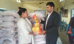 रामपुरका तीन सय सात जना किसानलाई अनुदानमा गहुँको बीउ वितरण