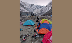 अन्नपूर्ण आधार शिविर र पदमार्गमा सरसफाइ