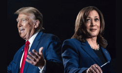 ट्रम्प र ह्यारिस स्विङ स्टेट मतका लागि लड्दै गर्दा वयानबाजीमा भिड्दै