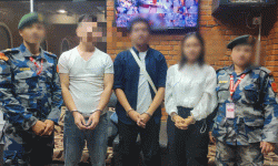 पाँच केजी सुनसहित विमानस्थलबाट तीनजना पक्राउ