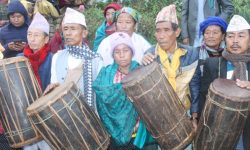 बुढाहाङ सेवामा वढाङमी नाचको रन्को