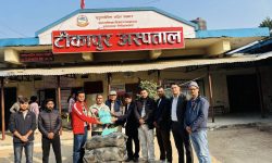 टीकापुर अस्पतालमा सुत्केरीहुनेलाई झोला