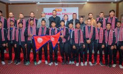 एसिया कप खेल्न जाने नेपाली क्रिकेट टोलीको बिदाइ