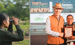 बाराही जंगल लजकी नेचर गाइड एलिनालाई अन्तर्राष्ट्रिय अवार्ड