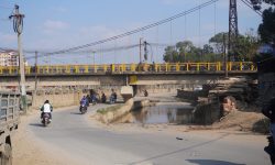 हिउँदमा पनि हटेन वाग्मती करिडोरको कालो पुलमुनि पानी जम्ने समस्या