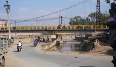 हिउँदमा पनि हटेन वाग्मती करिडोरको कालो पुलमुनि पानी जम्ने समस्या