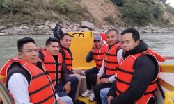 पर्यटकीयस्थल दोलालघाटमा मोटरबोट परीक्षण