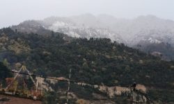 बाजुरामा वर्षासँगै हिमपात