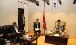 उपराष्ट्रपति यादवसँग सार्क महासचिव सरवरको शिष्टाचार भेट