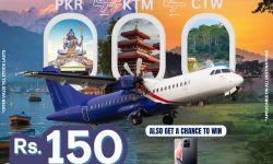 नमस्ते पे मार्फत प्रत्येक उडान टिकट खरिदमा १५० क्यासब्याक