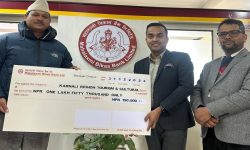 महालक्ष्मी विकास बैंकद्धारा कर्णाली प्रदेश अन्तर्गतका विधार्थीलाई छात्रवृत्ति प्रदान 