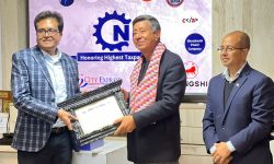 उच्च करदातालाई नेपाल उद्योग परिसङ्घको सम्मान