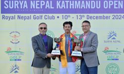 एमेच्योर सदभावलाई उपाधि, प्रो निरज दुई स्ट्रोकले पराजित