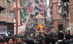 ‘मध्यपुर महोत्सव’ अवलोकन गर्नेको घुइँचो