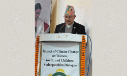 ‘जलवायु परिवर्तनसम्बन्धी योजना लैङ्गिक र समावेशीकरणका सिद्धान्तमा आधारित हुनुपर्छ’