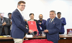 दिगो आर्थिक विकास र प्रकोप न्यूनीकरणका लागि चेम्बर र युएनडीपीबीच सहकार्यको सम्झौता