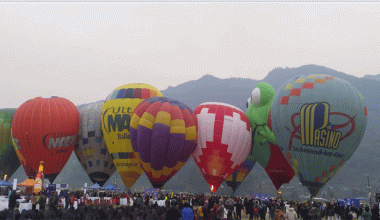 बेलुन महोत्सवले पोखराको पर्यटनमा थपियो रौनकता