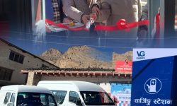 मुस्ताङको ८,९९९ फिट उचाइमा भिजी मोटर्सको फास्ट चार्जिङ स्टेसन