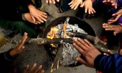 सोलुखुम्बुमा आगो ताप्ने व्यवस्था