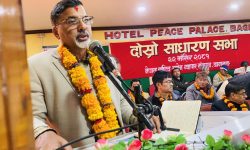 स्थानीय स्रोतको उपयोगमा नेता शर्माको जोड