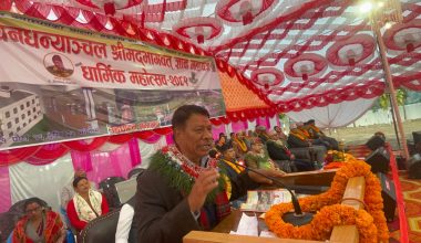 भौतिक विकास मात्र होइन, आध्यात्मिक ज्ञानलाई महत्त्व दिनुपर्छ : उपप्रधानमन्त्री सिंह