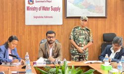 सबै नागरिकलाई शुद्ध खानेपानी उपलब्ध गराउन सरकार प्रतिबद्ध छः मन्त्री यादव