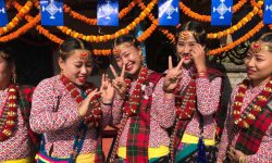 लिम्बू समुदायले चासोक तङनाम पर्व मनाउँदै