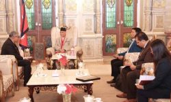 प्रधानमन्त्री ओलीसँग बंगलादेशका राजदूतको बिदाइ भेट