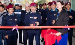 प्रहरी महानिरीक्षक कुँवरबाट वडा प्रहरी कार्यालय वैदामको नवनिर्मित भवनहरू उद्‍घाटन