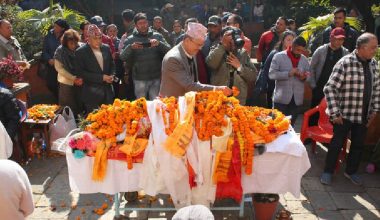 पीएलको शोकमा तीन दिन आधा झण्डा झुकाउने कांग्रेसको निर्णय