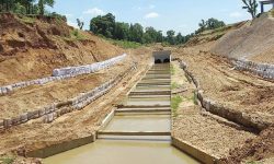 निर्माण सामग्रीको अभावमा सिँचाइ आयोजनाको काम सुस्त गतिमा