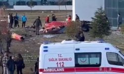 टर्कीएमा हेलिकप्टर दुर्घटना हुँदा चारजनाको मृत्यु