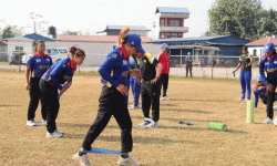 यू–१९ क्रिकेट : महिला टिमको बन्द प्रशिक्षण सुरू